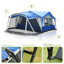 Alpha Camp 19' x 12' Family Camping Tent for 10-12 Person