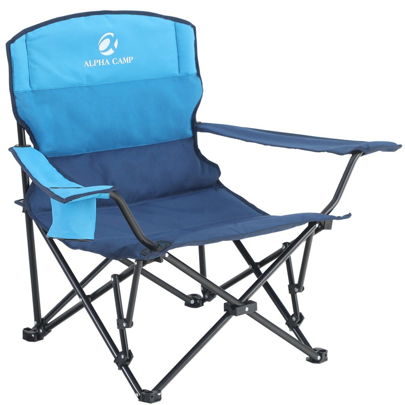 ALPHA CAMP Oversized Portable Camping Chair