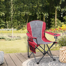 Alpha Camp Oversized Folding Arm Camping Chair