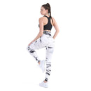 ALPHA CAMP Tie Dye Seamless Butt Lifting Sports Leggings High-waisted  Stretchy Gym Yoga Pants