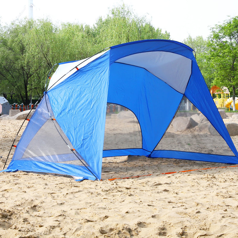 ALPHA CAMP 3-4 Person Portable Sun Shade Tent Sports / Beach Shelter