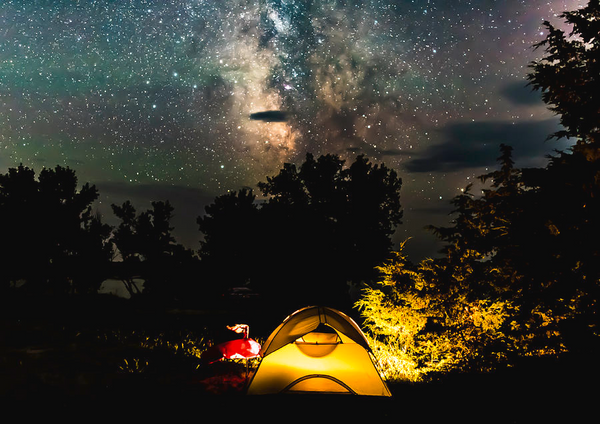 Have you ever tried camping under the stars?