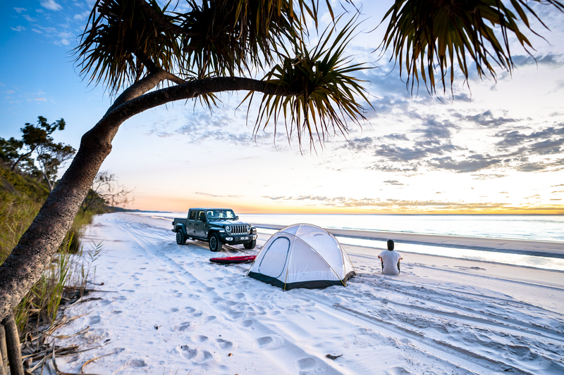 Four essentials for beach camping