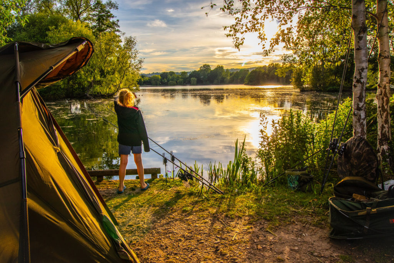 A great camping activity——Fishing