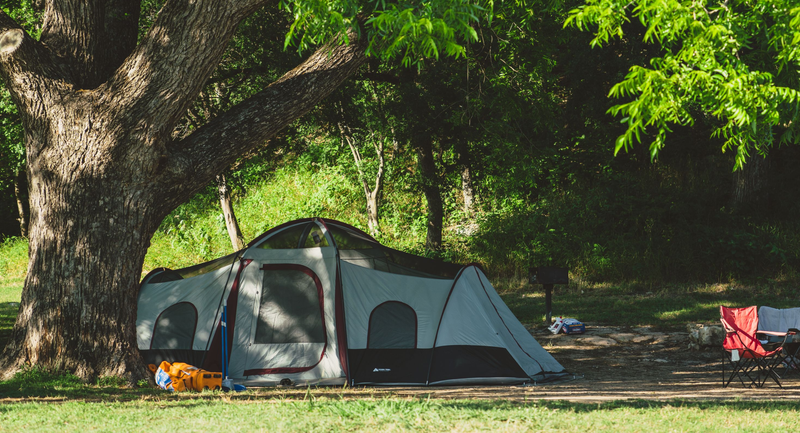 Camp Site Hero.