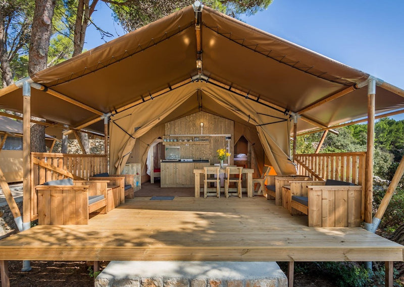 Maybe you know about glamping?