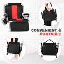 ALPHA CAMP Folding Stadium Seat Chair for blenchers with Arm Rest, Outdoors