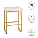 ALPHA CAMP Set of 2 Counter Height Bar Stools