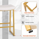 ALPHA CAMP Set of 2 Counter Height Bar Stools