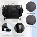 Alpha Camp Folding Portable Stadium Seat Chair for Bleachers with Arm Rest