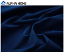 ALPHA HOME 100% Cotton Fabric Solid Quilting Fabric (1yard, 37-Dark Blue)