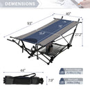 ALPHA CAMP Portable & Comfortable Hammock with Foldable Stand for Outdoor Relaxation