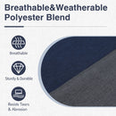 ALPHA CAMP Portable & Comfortable Hammock with Foldable Stand for Outdoor Relaxation