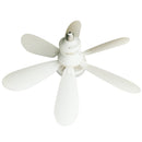 LUMOLITE Ceiling Fans with Lights and Remote, Quiet Ceiling Fans with 5 Blades, 3 Color LED Dimmable, Low Profile Ceiling Fan with Light for Bedroom, Garage, Kitchen, Living Room, Patio