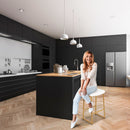 ALPHA CAMP Set of 2 Counter Height Bar Stools