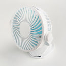LUMOLITE Clip on Fan, Portable Small Fan with Cord Powered, 3 Speeds Strong Airflow, with Sturdy Clamp, Quiet Personal Desk Fan