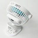 LUMOLITE Clip on Fan, Portable Small Fan with Cord Powered, 3 Speeds Strong Airflow, with Sturdy Clamp, Quiet Personal Desk Fan