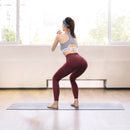 ALPHA CAMP High Waist Yoga Pants with Pockets, Tummy Control Exercise Shorts Workout Running Yoga Leggings for Women