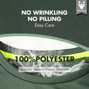 ALPHA CAMP Men’s Quick Dry Crew Neck Long Sleeve T Shirts Workout Athletic Running Gym Shirts for Men