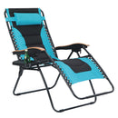 Alpha Camp Padded Zero Gravity Lounge Chair