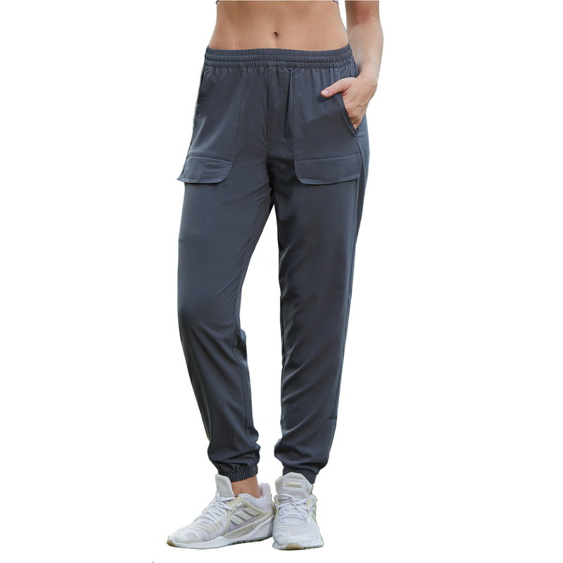 Alpha Camp Women's Lightweight Joggers Pants Quick Dry Athletic Lounge