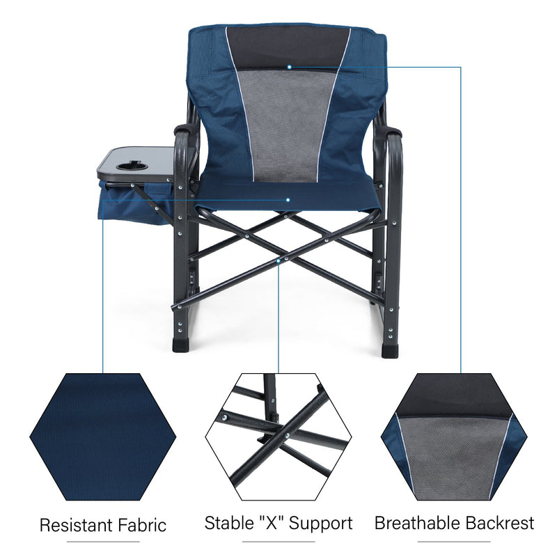ALPHA CAMP Foldable Director’s Chair Best Camping Chair