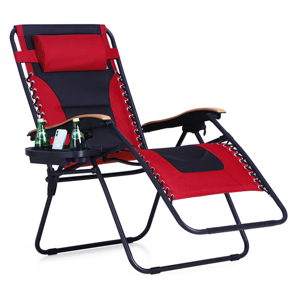 Alpha Camp Padded Zero Gravity Lounge Chair