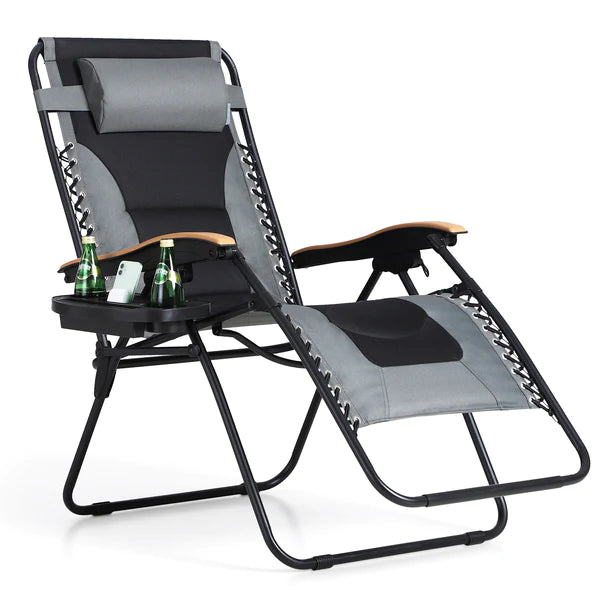 Alpha Camp Padded Zero Gravity Lounge Chair