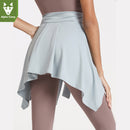 ALPHA CAMP Sports skirt Sports Fitness Yoga skirt cover buttocks slim skirt dance ballet short skirt Yoga clothes