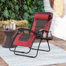 Alpha Camp Padded Zero Gravity Lounge Chair
