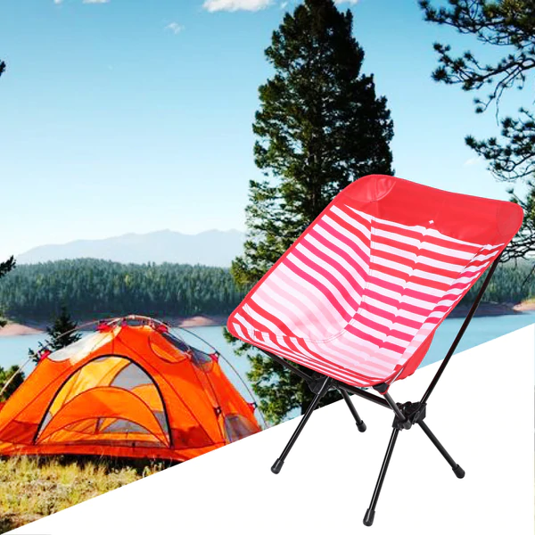 ALPHA CAMP Ultralight Portable Folding Camping Chairs With Carry Bag