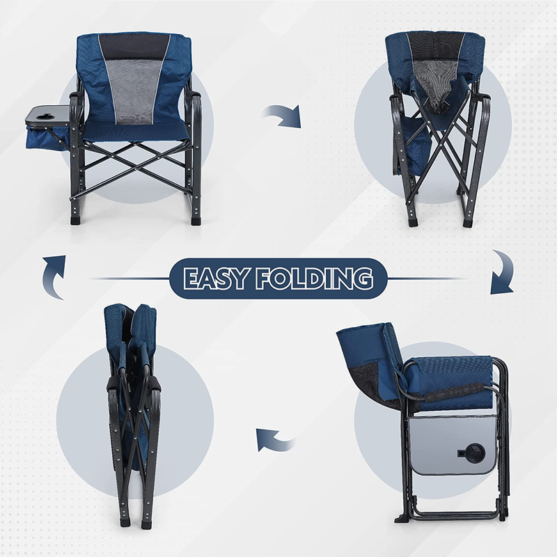 ALPHA CAMP Foldable Director’s Chair Best Camping Chair