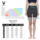 ALPHA CAMP High Waist Yoga Pants with Pockets, Tummy Control Exercise Shorts Workout Running Yoga Leggings for Women