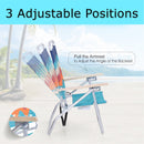 Alpha Camp 3-Position Folding Beach Chair