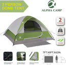 ALPHA CAMP 2 Person Backpacking Camping Tent