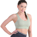 Women's Fitness Workout with Jacquard diamond Yoga Bra