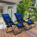 Alpha Camp Padded Zero Gravity Lounge Chair