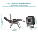 Alpha Camp Padded Zero Gravity Lounge Chair