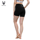 ALPHA CAMP High Waist Yoga Pants with Pockets, Tummy Control Exercise Shorts Workout Running Yoga Leggings for Women