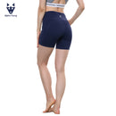 ALPHA CAMP High Waist Yoga Pants with Pockets, Tummy Control Exercise Shorts Workout Running Yoga Leggings for Women