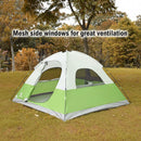 ALPHA CAMP Green 3 Person Backpacking Camping Tent