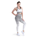 Alpha Camp Striped & Tie Dye Sports Pants High Waist Tummy Control Workout Yoga Leggings