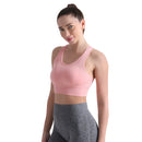 ALPHA CAMP Sports Bras Seamless Yoga Bra Removable Padded High Impact Support Workout Running Gym Fitness Bra