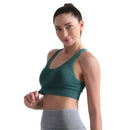Women's Fitness Workout with Jacquard diamond Yoga Bra
