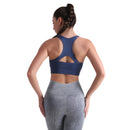 ALPHA CAMP Sports Bras Seamless Yoga Bra Removable Padded High Impact Support Workout Running Gym Fitness Bra