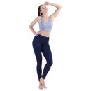 ALPHA CAMP Sports Bras Seamless Yoga Bra Removable Padded High Impact Support Workout Running Gym Fitness Bra