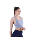 ALPHA CAMP Sports Bras Seamless Yoga Bra Removable Padded High Impact Support Workout Running Gym Fitness Bra