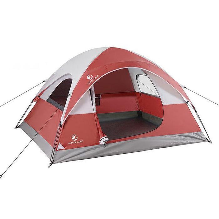 easy camp 3 man tent ALPHA CAMP 3 Person Backpacking Camping Tent