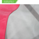 Alpha Camp Red Folding Mesh Canopy Camping Chair