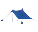 ALPHA CAMP 7.6ft x 7.2ft UPF 50+ Beach Shade Tent with Sandbag Anchors